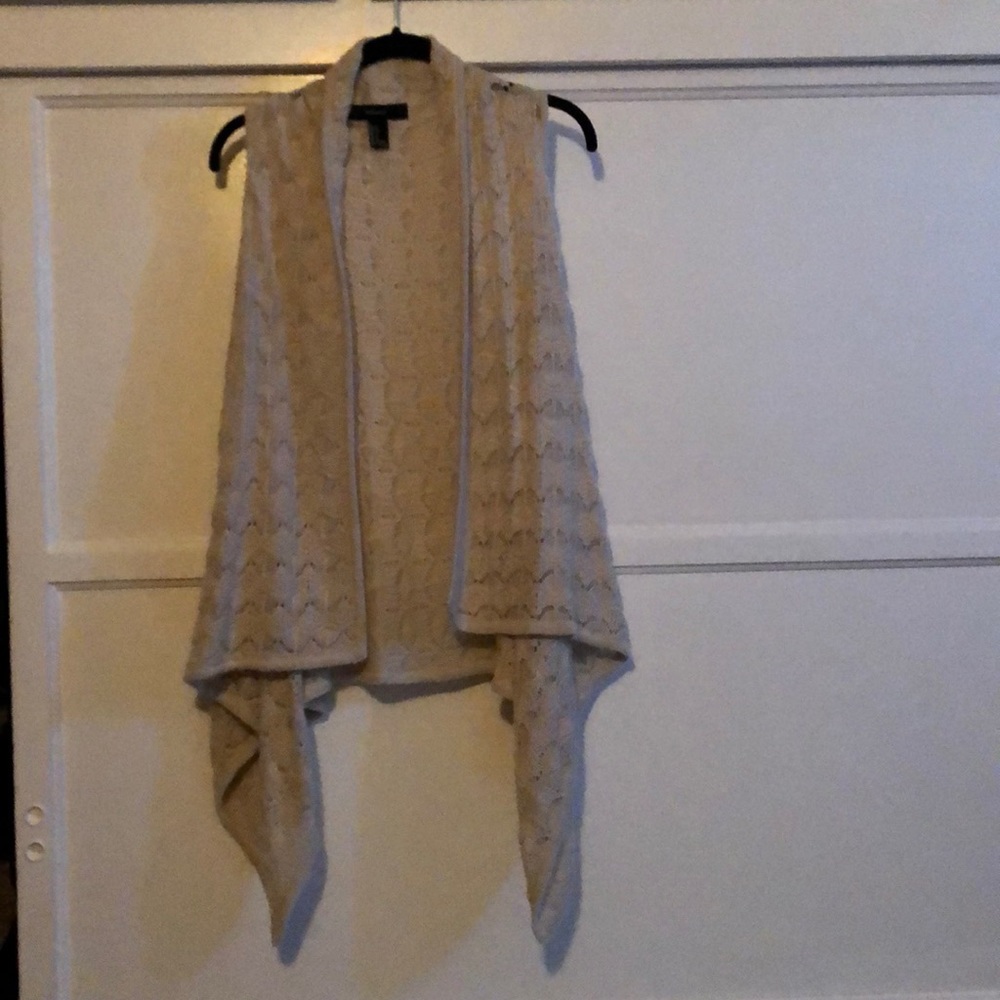 **3/$15** Sleeveless sweater/cardigan